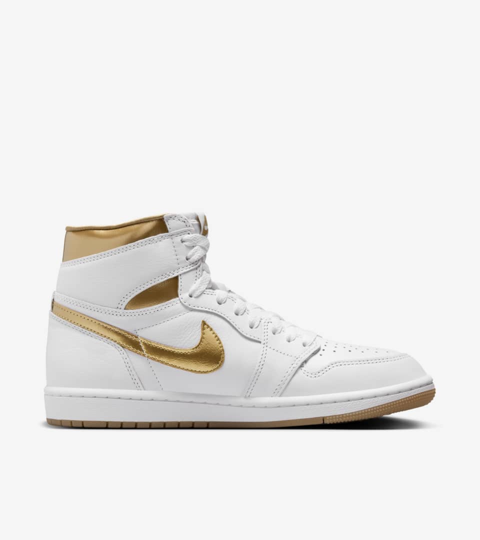 Date de sortie de la Air Jordan 1 OG White and Gold FD2596